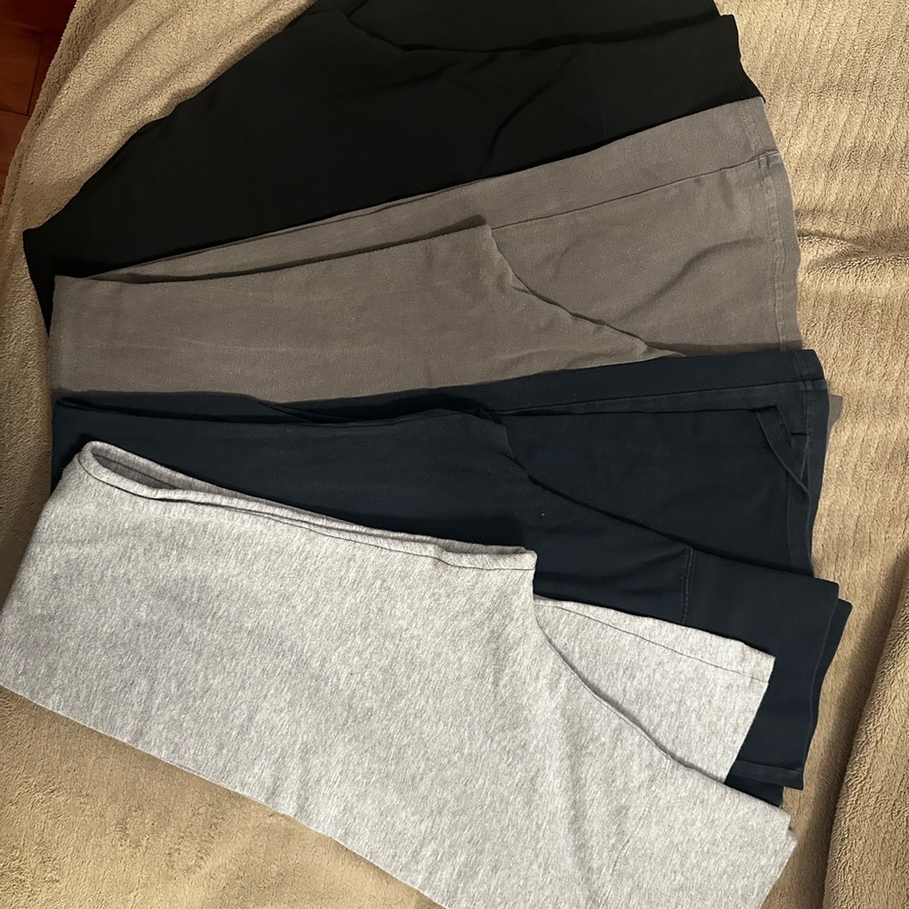 Brandy Melville 4 pack fold over pants